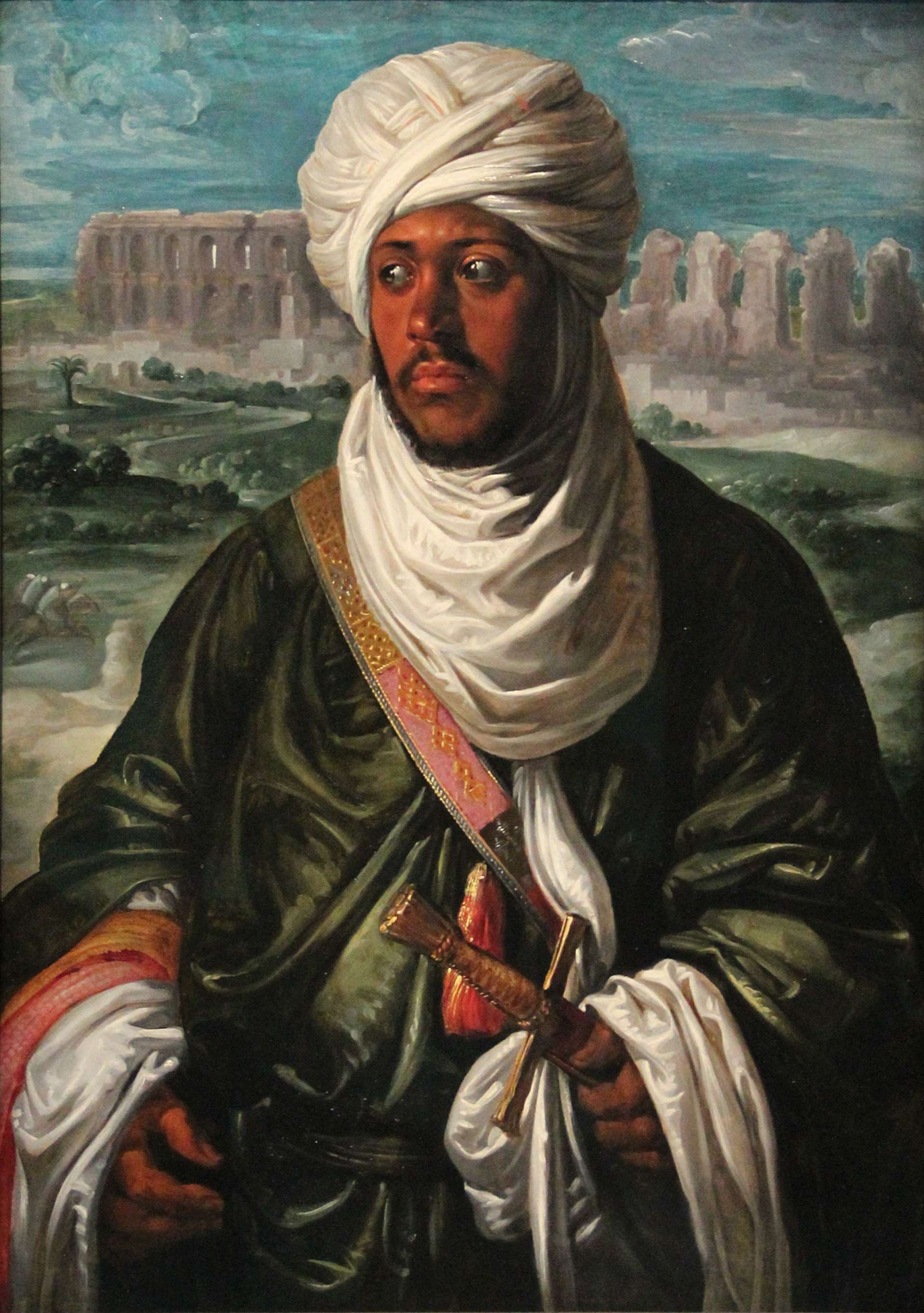 Le sultan hafside (Tunisie) par Rubens